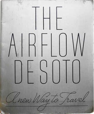 Лот из двух рекламных буклетов марки
автомобилей De Soto